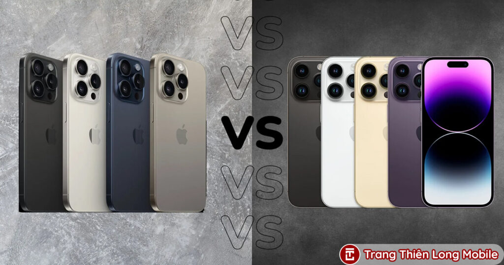 So Sánh iPhone 15 Pro Max Và iPhone 14 Pro Max - Những Điểm Khác Biệt Quan Trọng Mà iFan Nên Biết